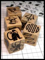 Dice : Dice - Game Dice - Elements Cubes 5 of 12 by Taft Studios - JA Collection Mar 2024